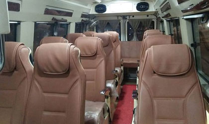 16 SEATER TEMPO TRAVELLER IN JAIPUR